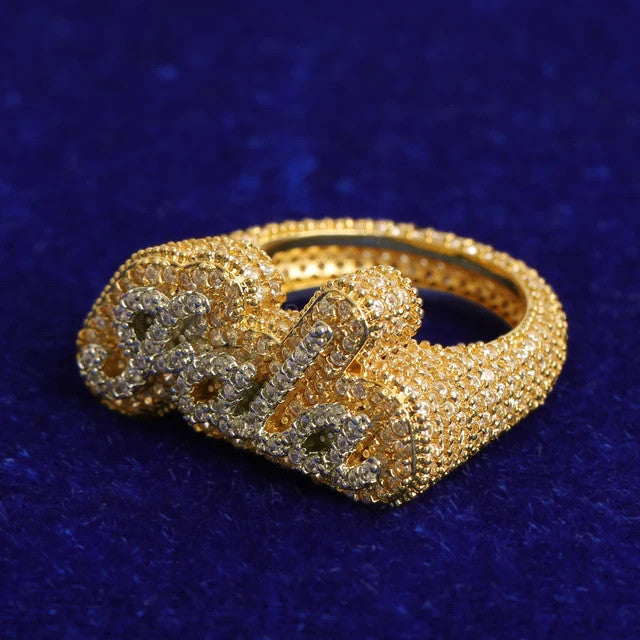 Kiss The Ring | Custom Made Iced Blinged Out VVS Diamond CZ Hip Hop Rings