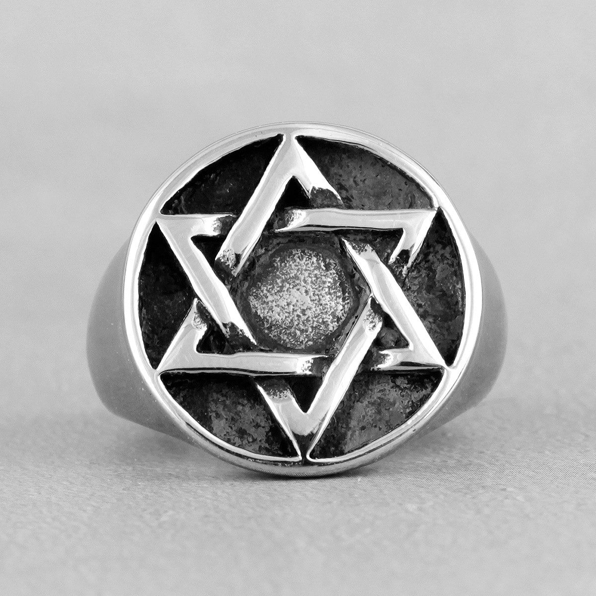 Star Of David | 316L Stainless Steel Judaism Hexagram Spirit Filled Rings