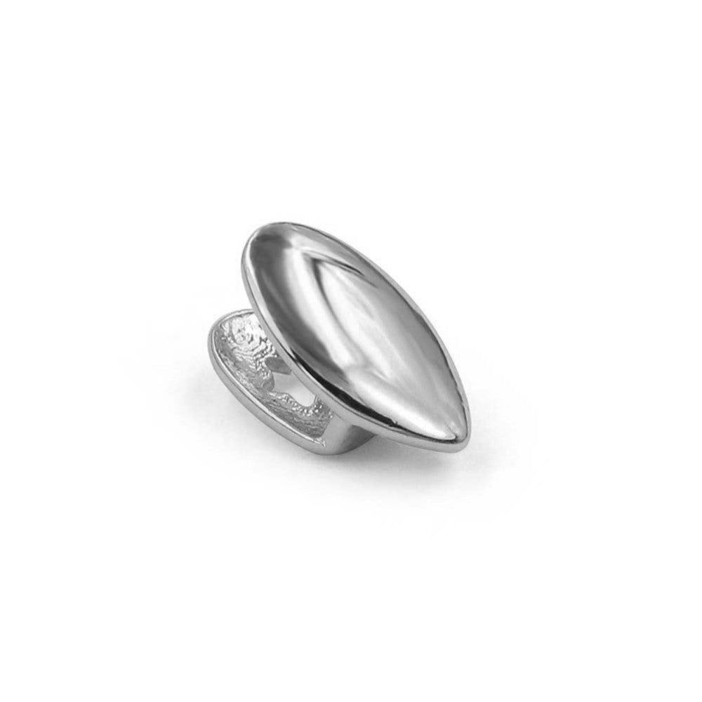 Hip Hop Vampire Single Cap Gold Silver Rose Canine Tooth Grills Dracula Fang Teeth Grillz