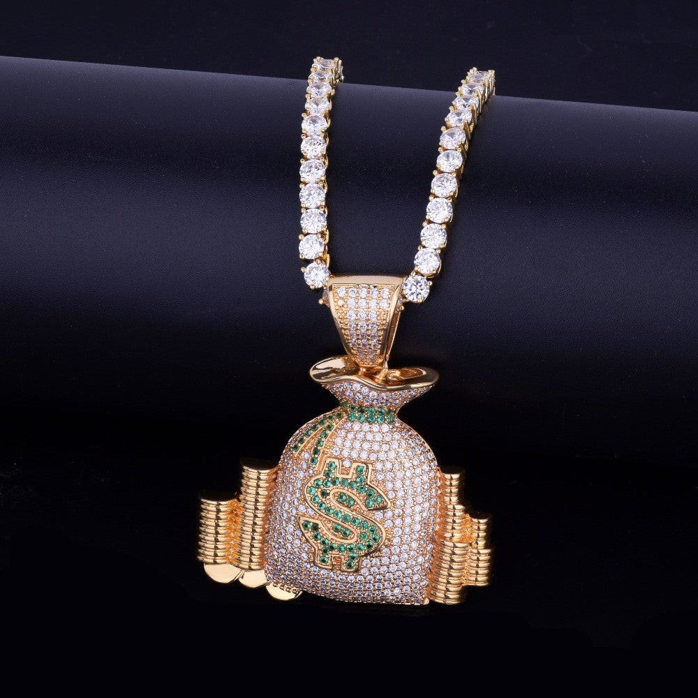 Gold Money Bag Chain