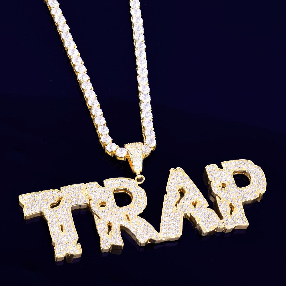 Hollow Coin | Custom Made 5AAAAA VVS Diamond Nameplate Hip Hop Pendant
