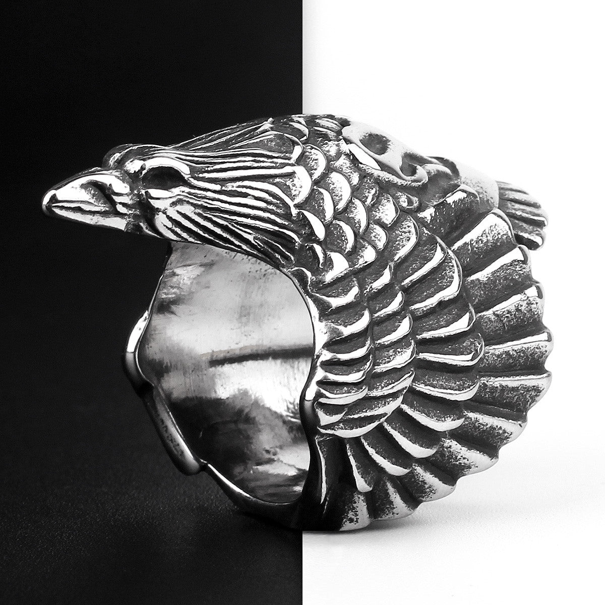 Wild Goose | Mens No Fade Stainless Steel Wild Goose Chase Classic Personality Rings
