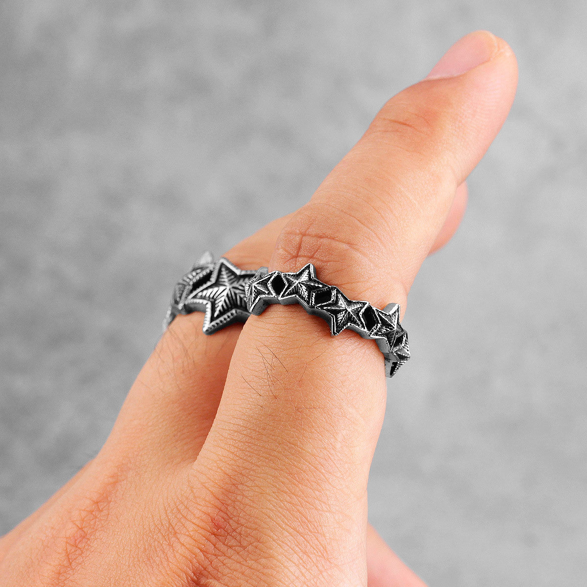 Star Struck | Couples 316L no Fade Stainless Steel Starry Night Lover Rings
