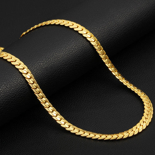 The Snake Link | Solid No Fade Stainless Steel Street Wear Chain Necklace