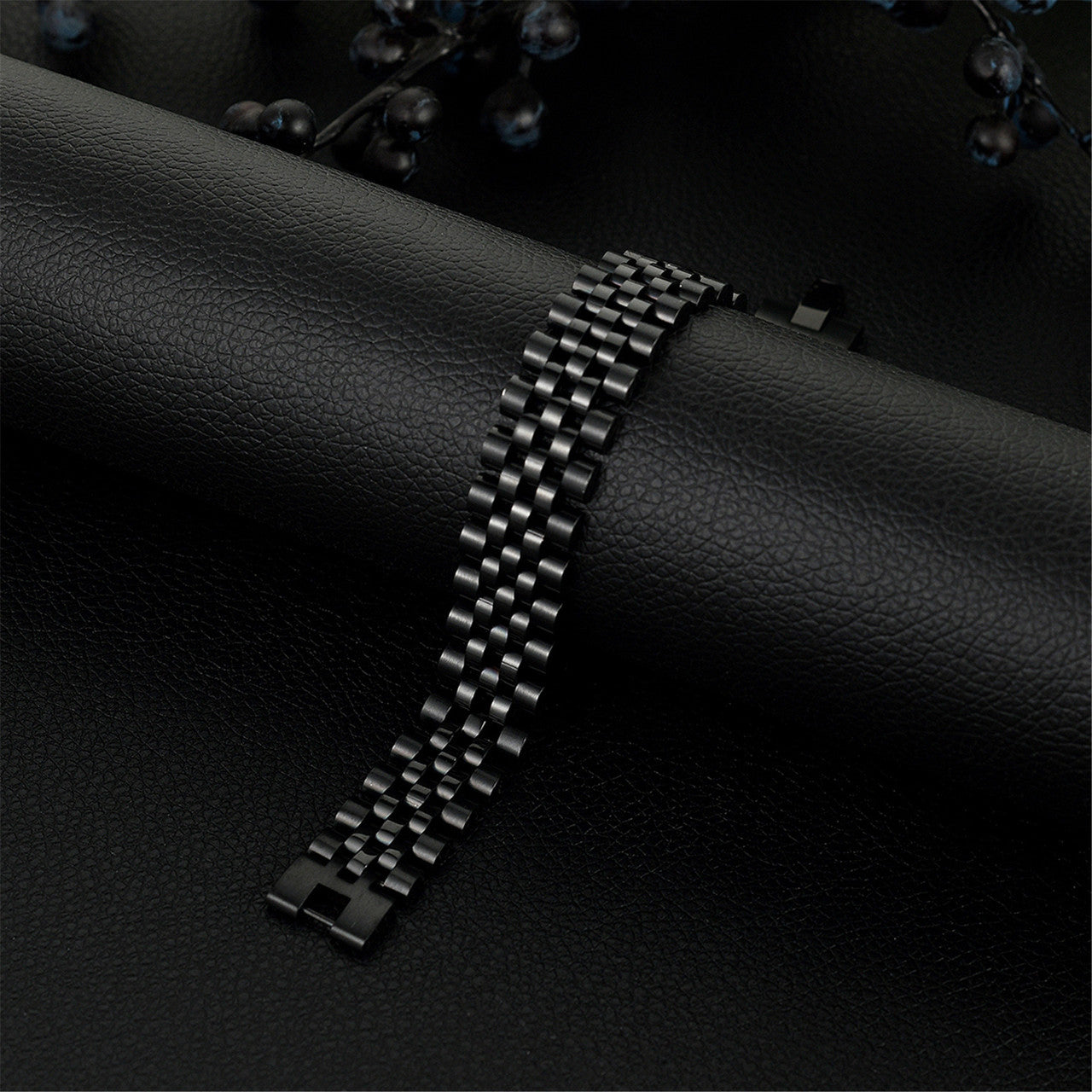 Mens No Fade Stainless Steel Gold Silver Rose Watch Band Classic Bracelets