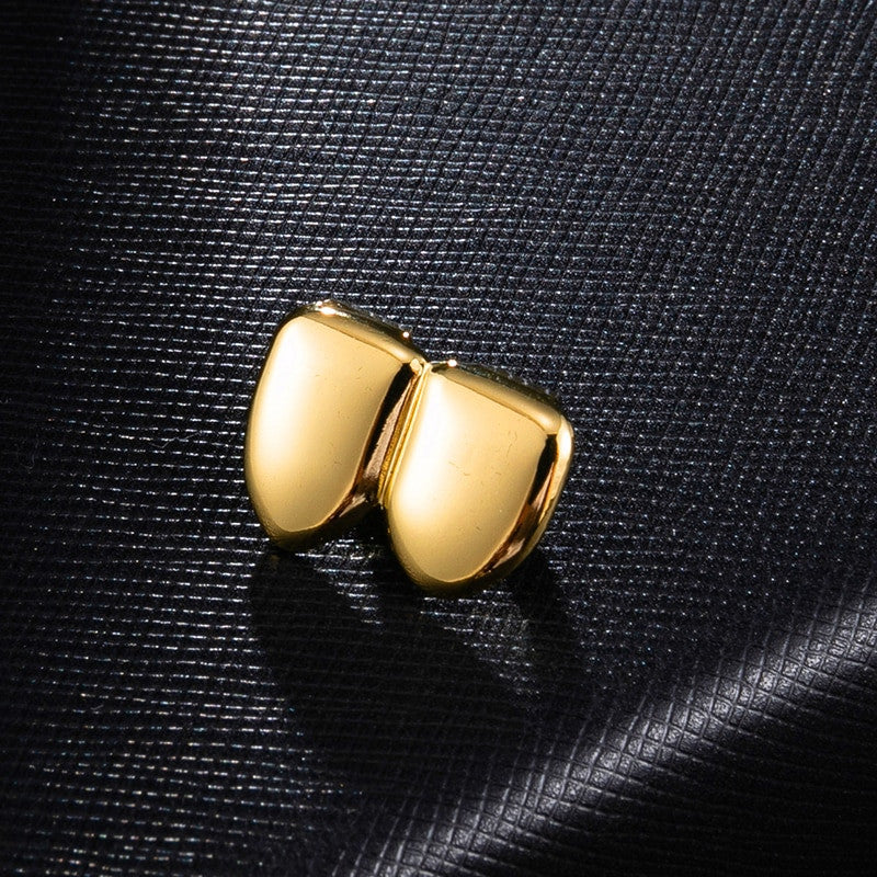 ROSENICE Tooth Cap Hiphop Tooth Unisex Trendy Solid Gold Plated Small Single Hip Hop Teeth Grill(Silver ROSENICE Tooth Cap Hiphop Tooth Unisex Trendy Solid Gold Plated Small Single Hip Hop Teeth Grill(Silver