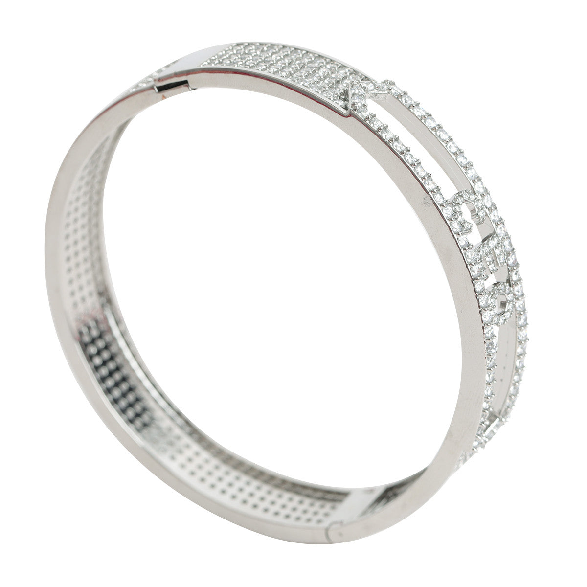 Royal Monogram | VVS Diamond CZ Custom Name Initial Bling Bracelet