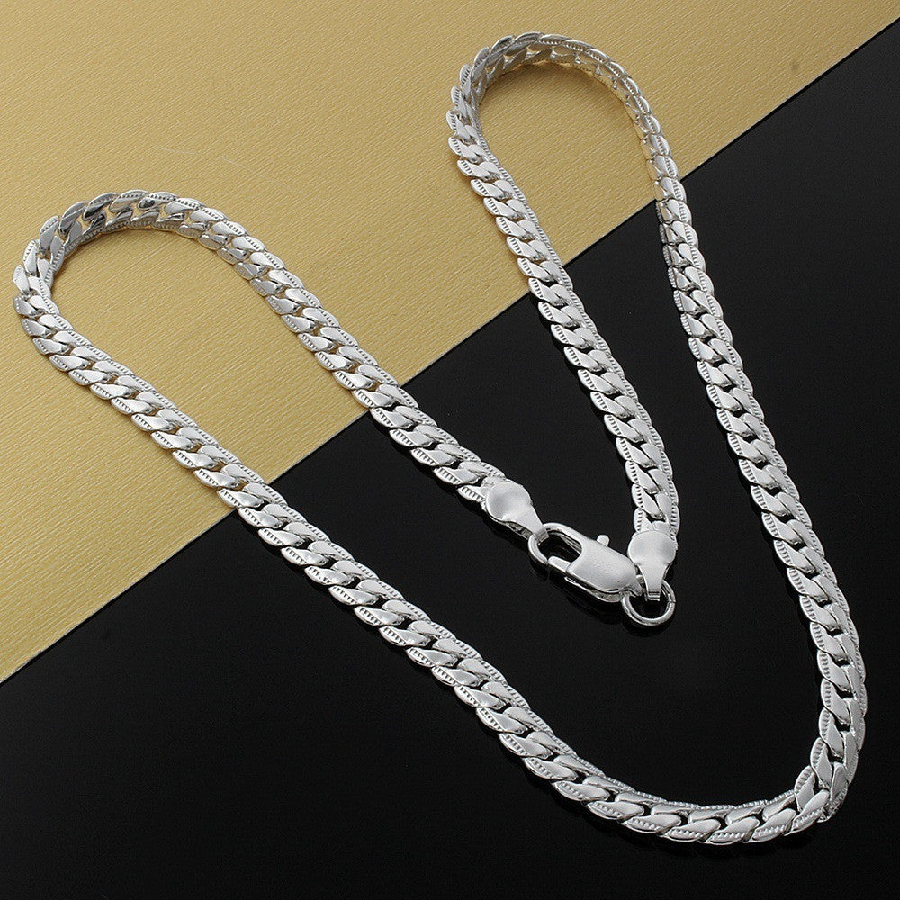 The Snake Link | Solid No Fade Stainless Steel Street Wear Chain Necklace