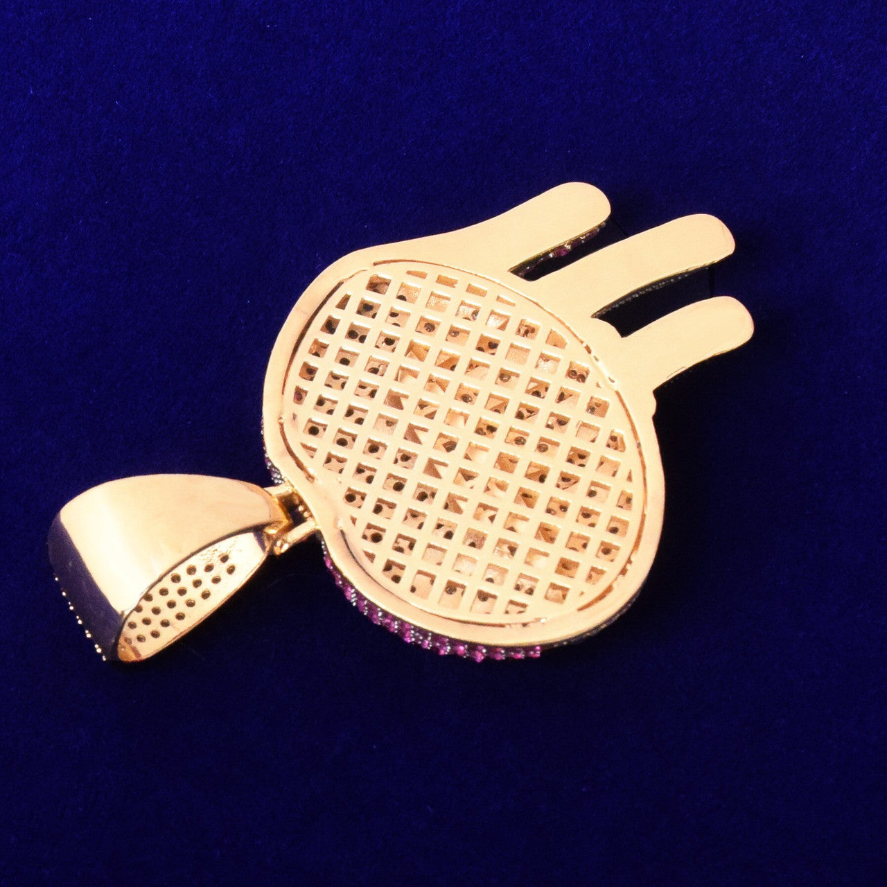 My Lip Are Sealed Sexy Drooling Lips Zipper 5A Micro Pave Drip Pendant Chain Necklace