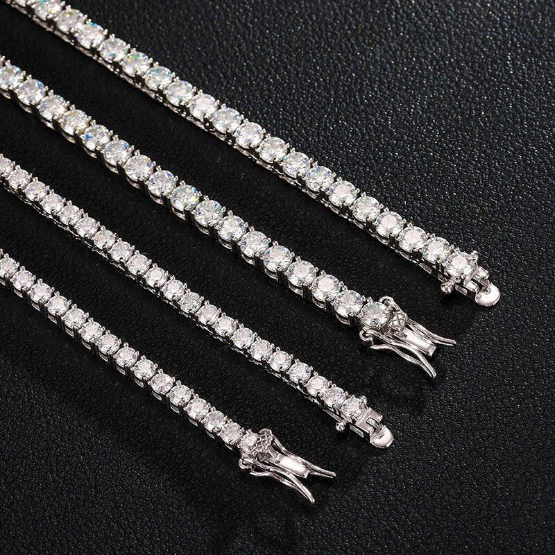 Flooded Ice VVS Genuine Lab Diamond Solid 925 African Ankh Spiritual Cross Hip Hop Chains