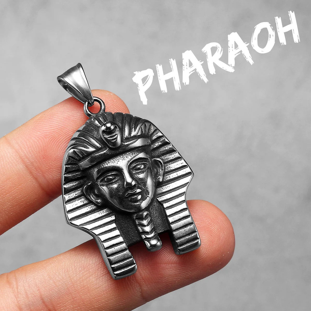 Egypt Pharaoh | No Fade Stainless Steel Ancient African Egyptian Hip Hop Pendant