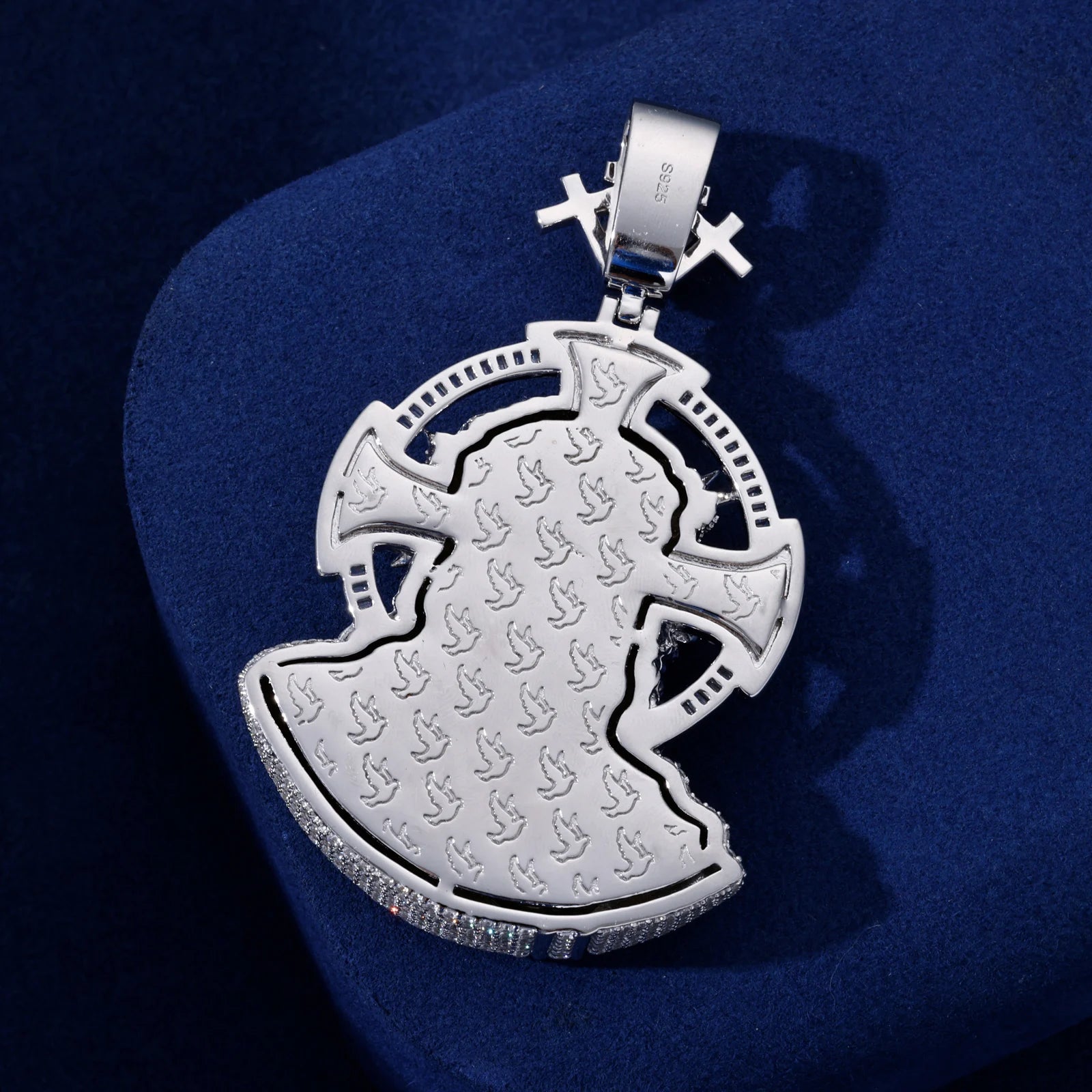 The Triumphant | Hip Hop Luxury VVS Diamond Moissanite Jesus Piece 925 Pendant