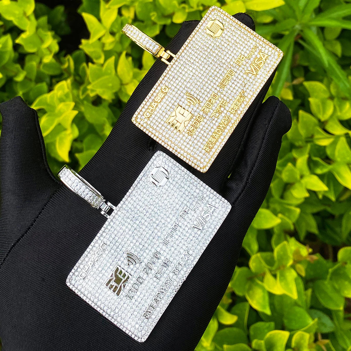Money Master | VVS Diamond CZ Iced Blinged Out Credit Card Hip Hop Pendant