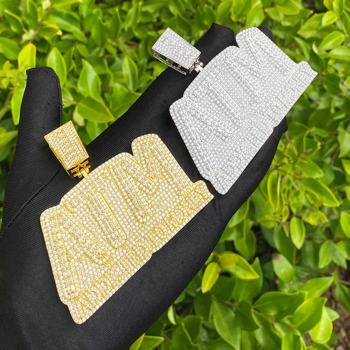 ATM | Iced Blinged Out Addicted To Money Hip Hop 5AA+ VVS Diamond CZ Pendant