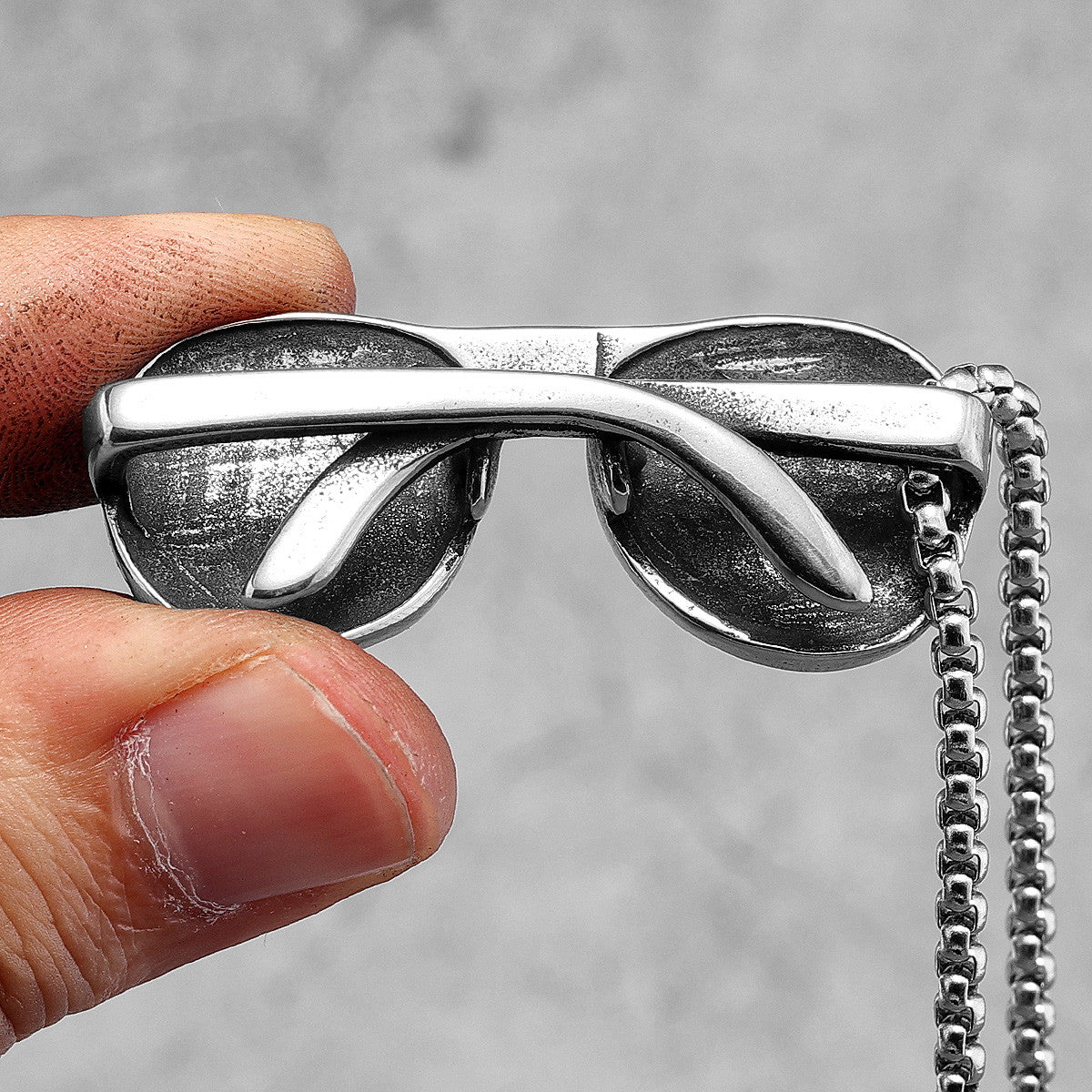 Maverick | 316L No Fade Stainless Steel Unique Designer Pendant Chain Necklace