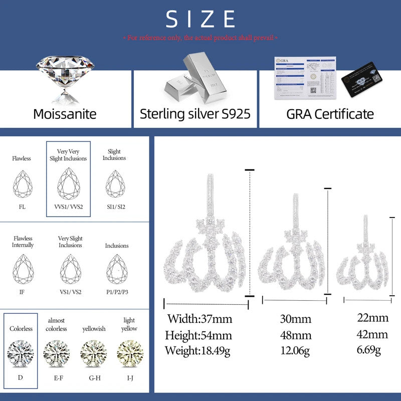 Allah The Almighty | Solid Silver Genuine Mossanite Diamond Spiritual Hip Hop Pendant