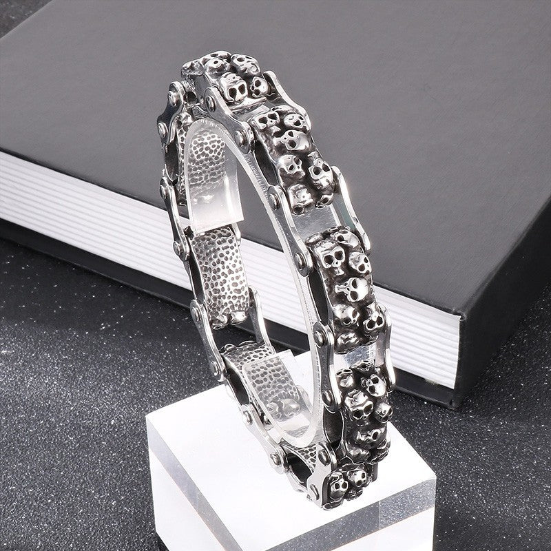 BoneBling | 15mm New Fashion No Fade Stainless Hip Hop Rock Bracelet