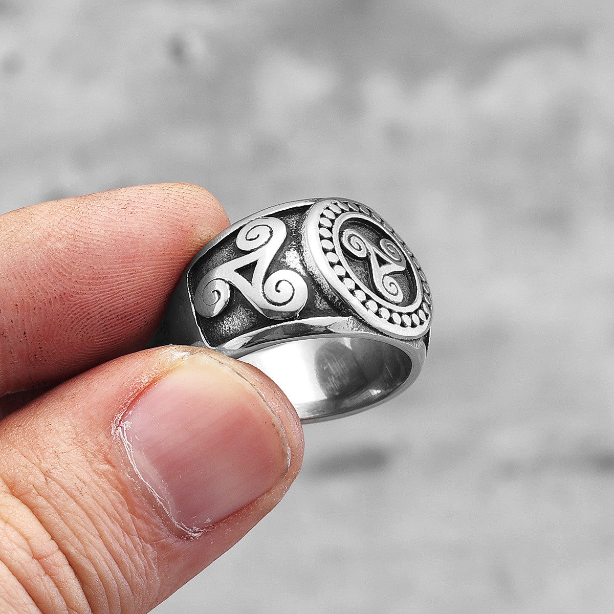 Dream Totem | 316L No Fade Stainless Steel Totem Street Wear Unique Rings