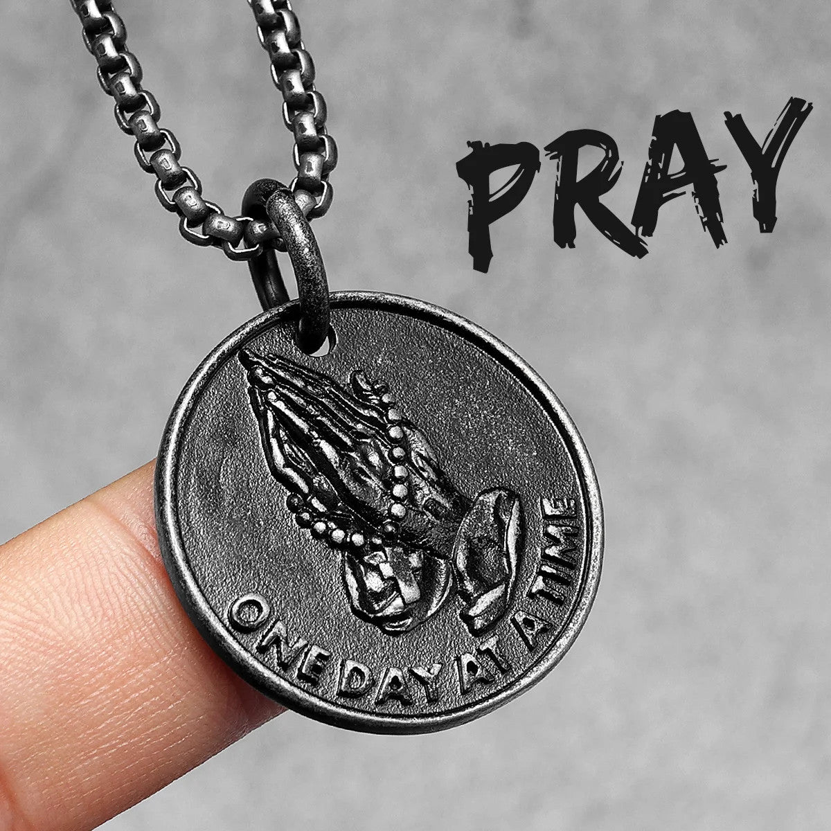 Prayer Changes Things | 316L No Fade Stainless Steel Hip Hop Cross Pendant Collection