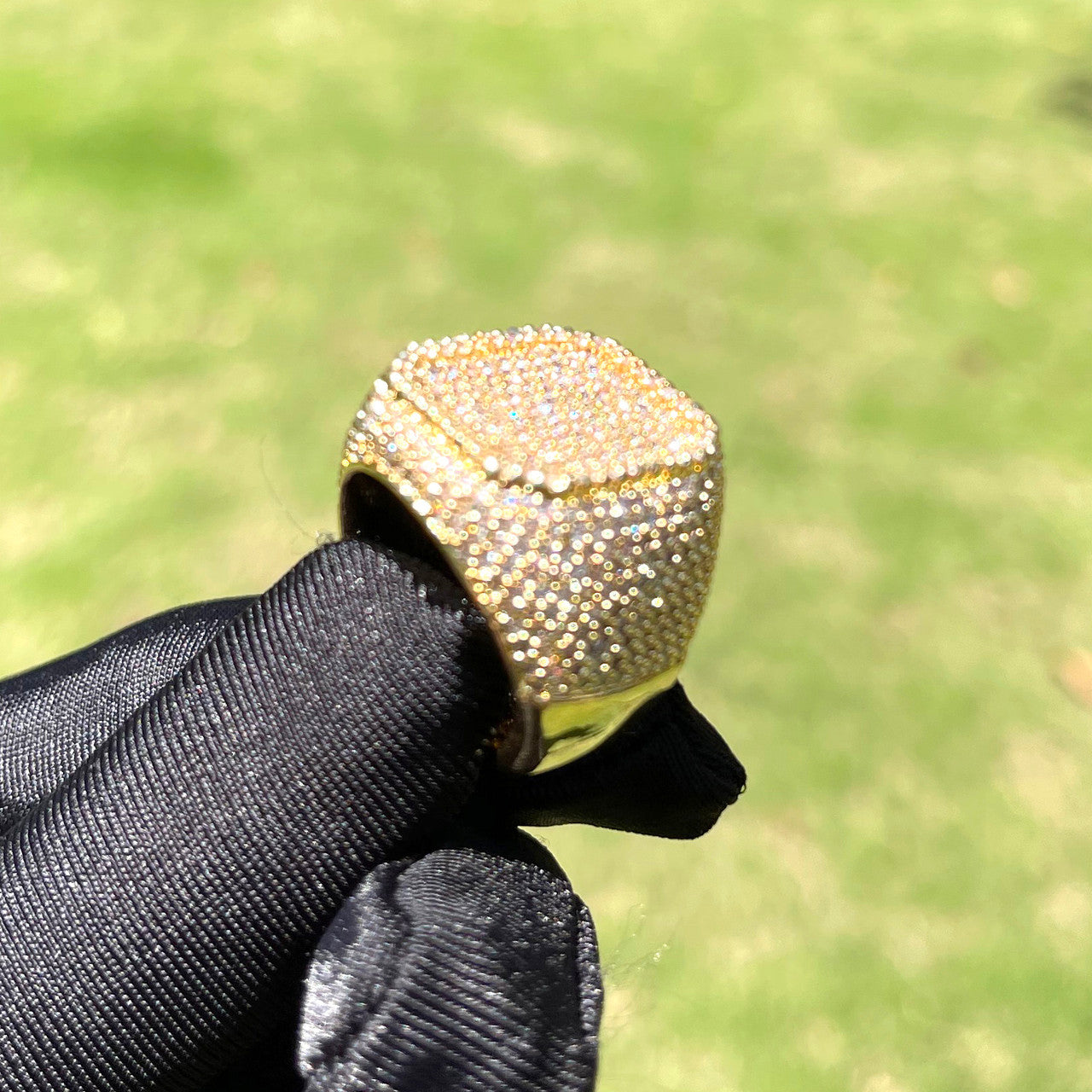 Deep Dish | VVS Diamond CZ Hip Hop 4 Prong Set Iced Blinged Out Rings