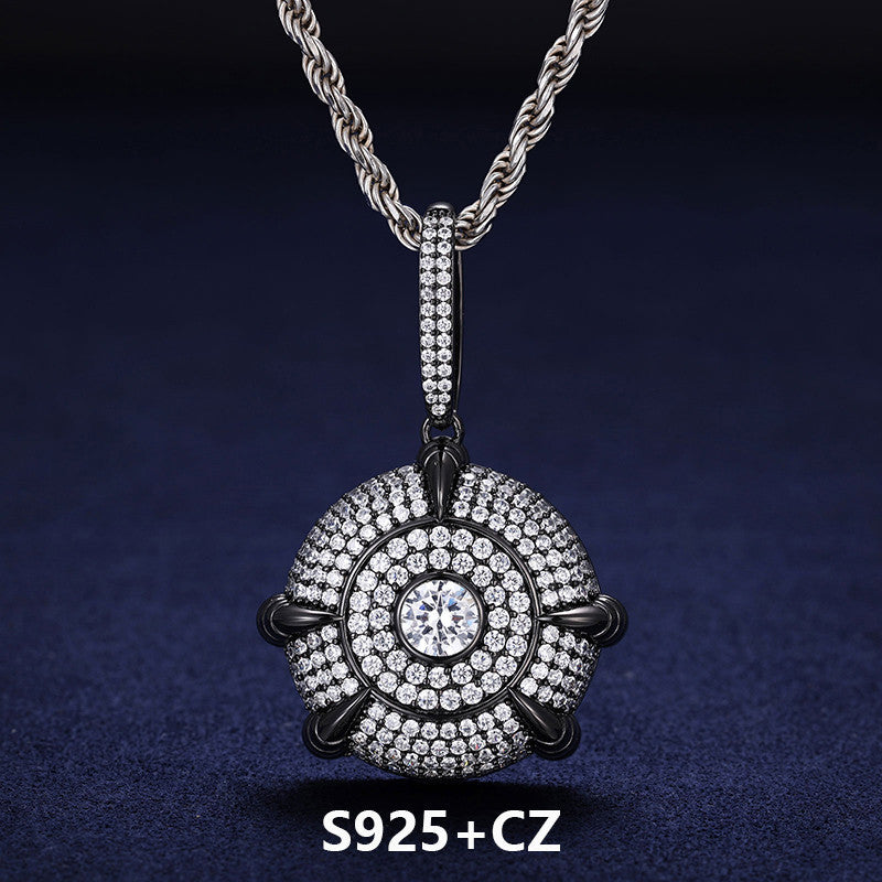 VVS Dragon Claw | Iced Blinged Out Moissanite Diamond Devil's Eye Hip Hop Pendant