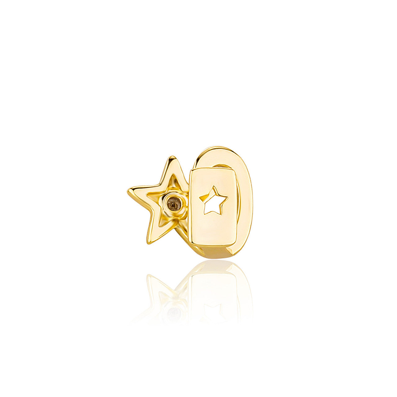 Shooting Star | VVS Diamond CZ Stone Hip Hop Mouth Tooth Teeth Bling Grillz