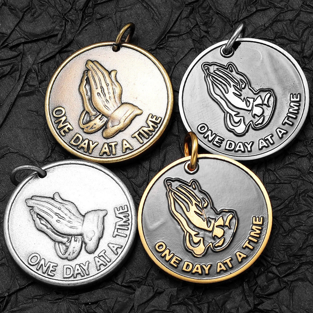 Prayer Changes Things | 316L No Fade Stainless Steel Hip Hop Cross Pendant Collection