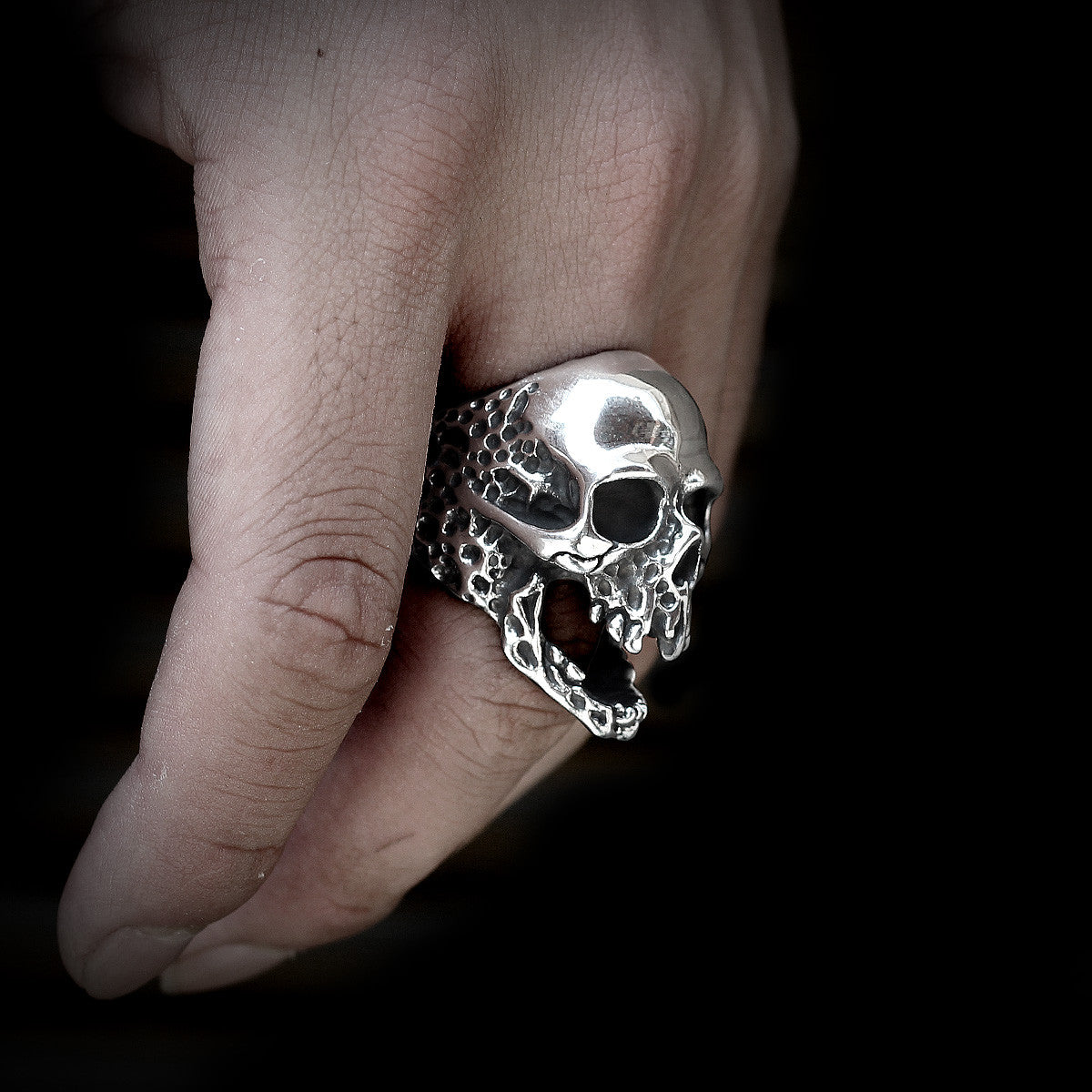 The Plague | 316L No Fade Stainless Steel Designer Skull Street Style Rings