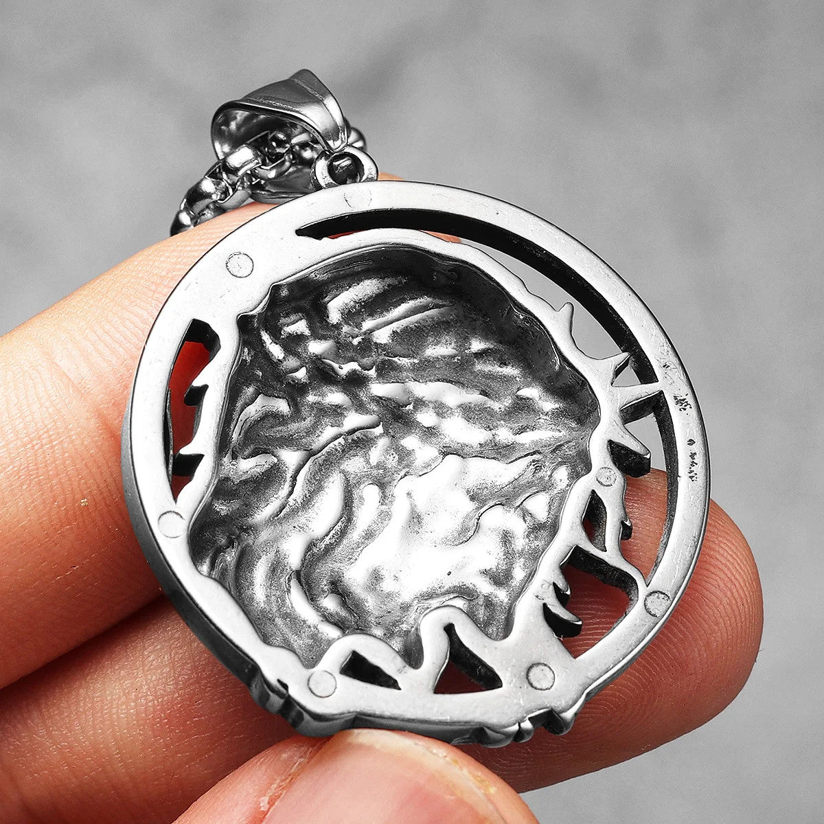 Crown of Thorns | 316L Solid Stainless Steel Christian Jesus Piece Men's Pendant