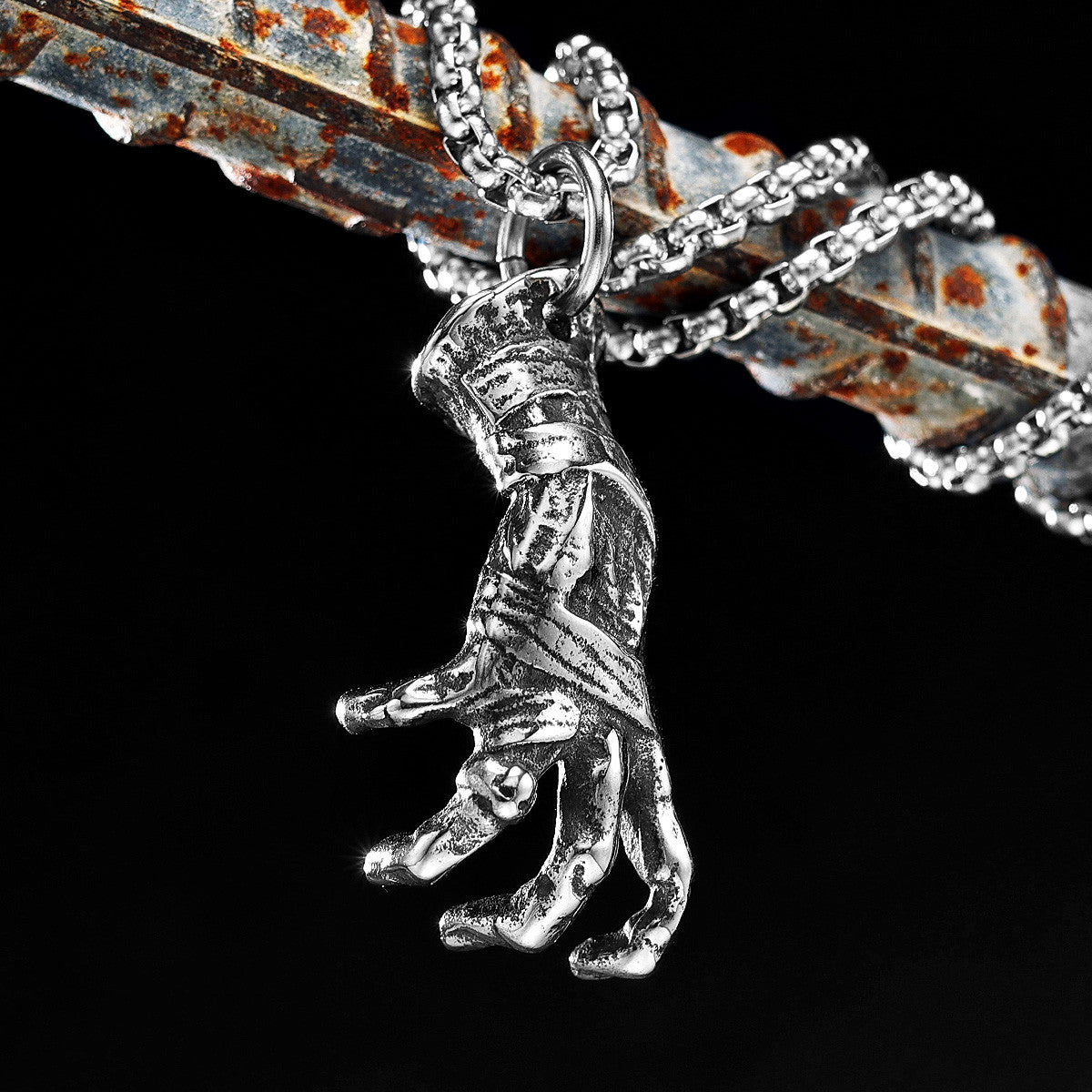 Devil's Hand | No Fade Stainless Steel Unique Personality Street Style Pendant