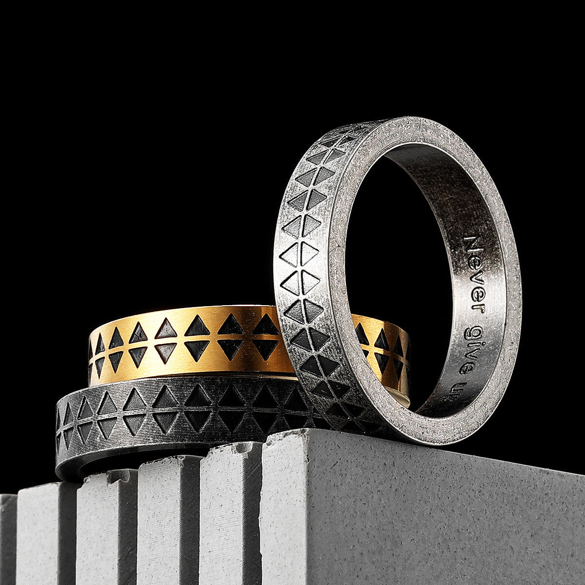 Dream Totem | No Fade Solid Stainless Steel Men Designer Rings