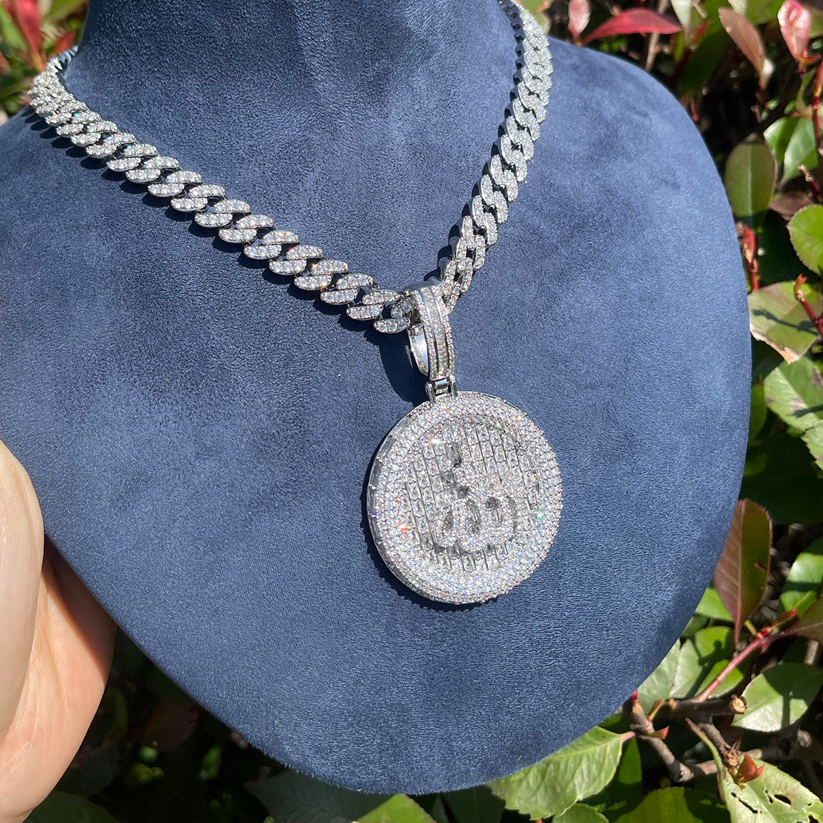 The Opulent Allah | VVS Diamond CZ Baguette Hip Hop Spiritual Pendant