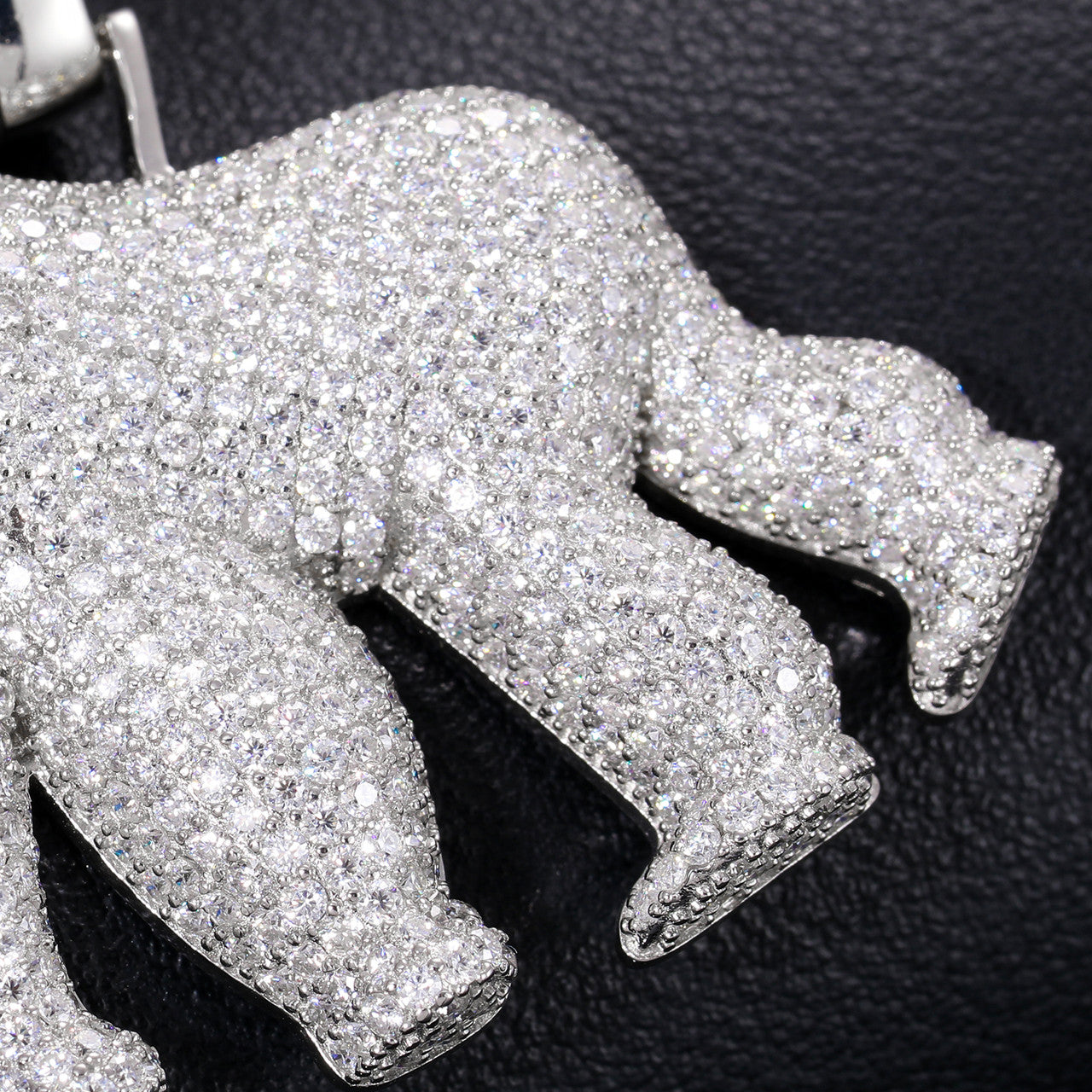 Apeshit | Mens Moissanite Diamond 925 Sterling Silver Hip Hop Gorilla Pendant