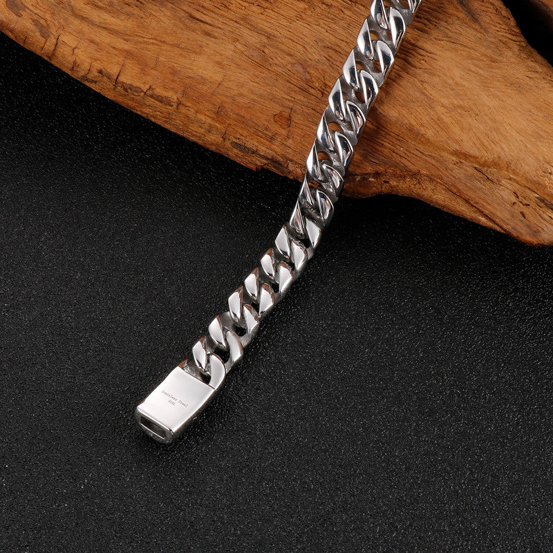 RoyalArgent | Men's Stainless Steel Royal Bone Cuban Link Chain