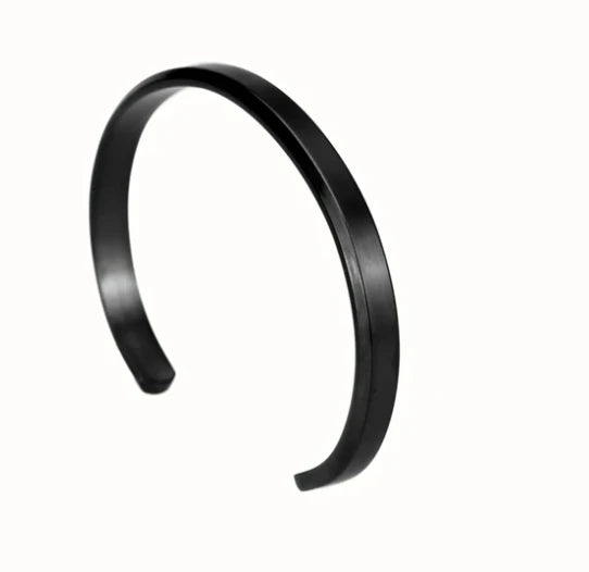 The Simple Classic | Solid Stainless Steel Mens Clean Fashion Bangle Bracelets