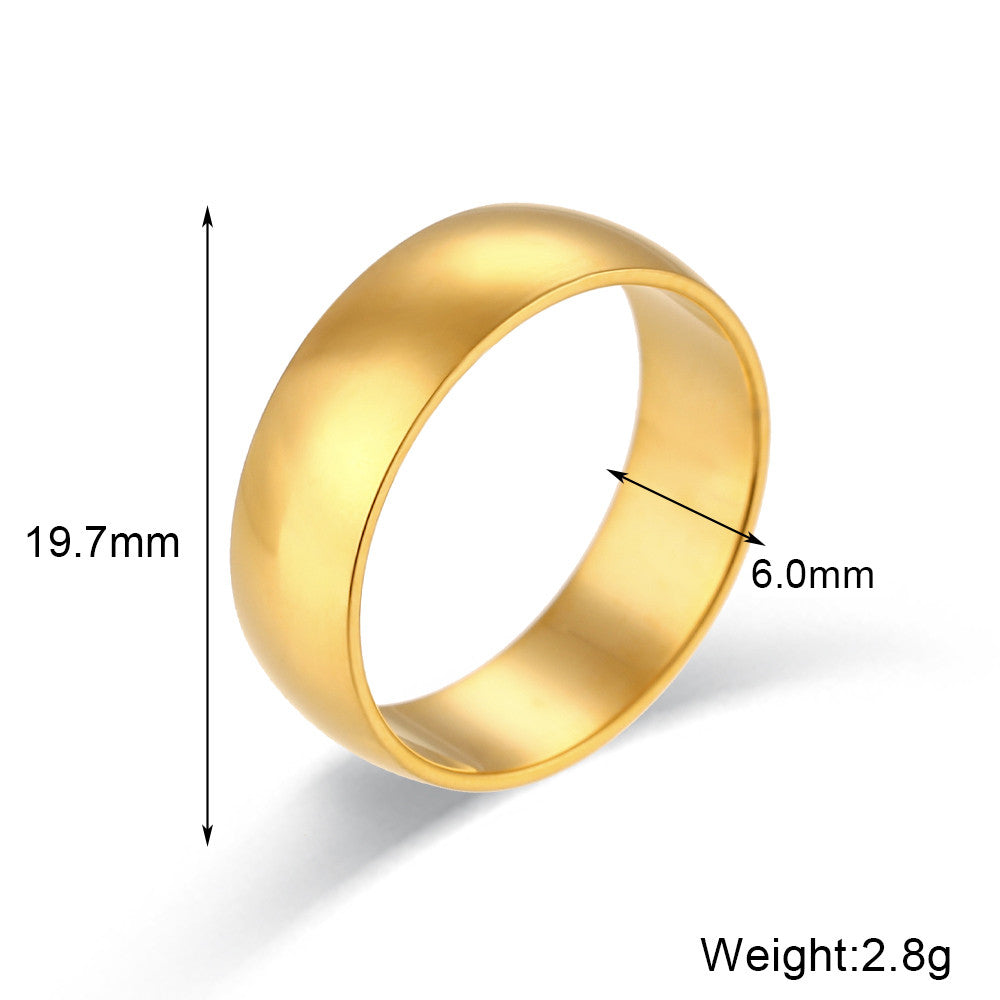 Waterproof Stainless Steel 18k Gold Silver Bling Bling 2mm 4mm 6mm Stackable Rings