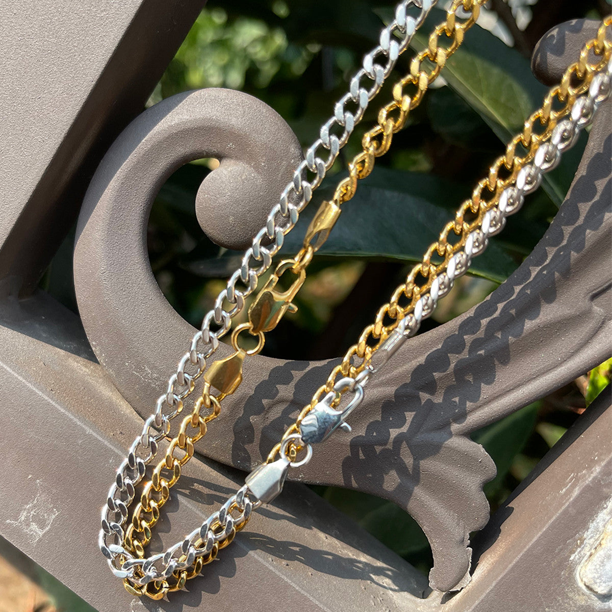 5mm Classic Cuban | No Fade Stainless Steel Hip Hop Link Chain Necklace