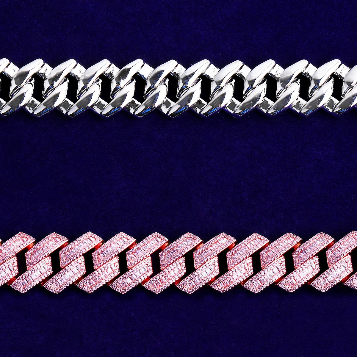 Micro Baguette | VVS Diamond CZ 5AA+ Miami Cuban Link Hip Hop Chain Necklace