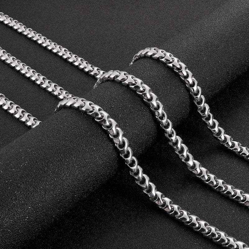 RoyalArgent | Men's Stainless Steel Royal Bone Cuban Link Chain