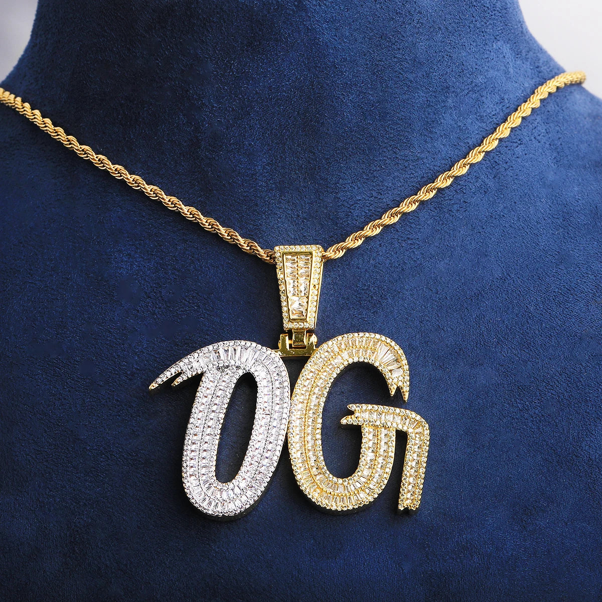 OG | VVS Diamond CZ Original Gangster Luxury 5AA+ Stone Hip Hop Pendant