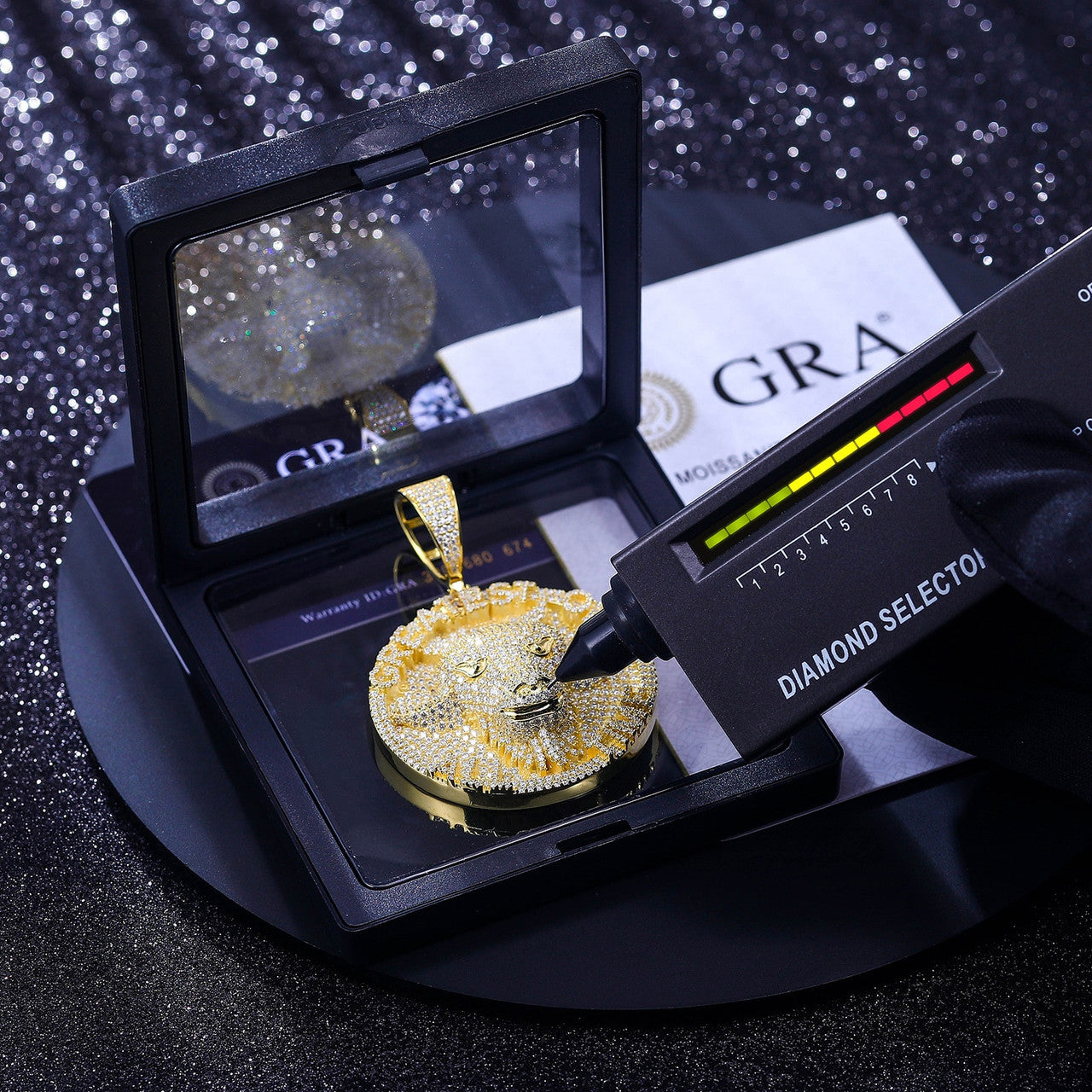 The Goat | Genuine VVS Diamond The Greatest Of All Time 925 Sterling Silver Pendant