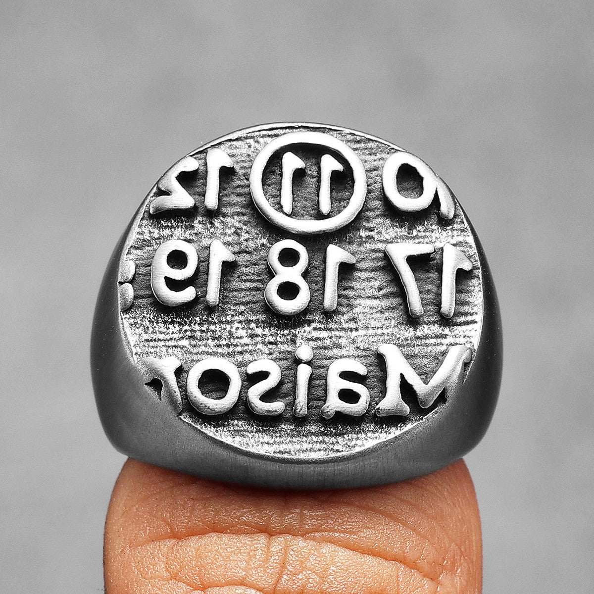 Lucky Number Eleven | Unique Personality No Fade Stainless Steel Streetwear Rings