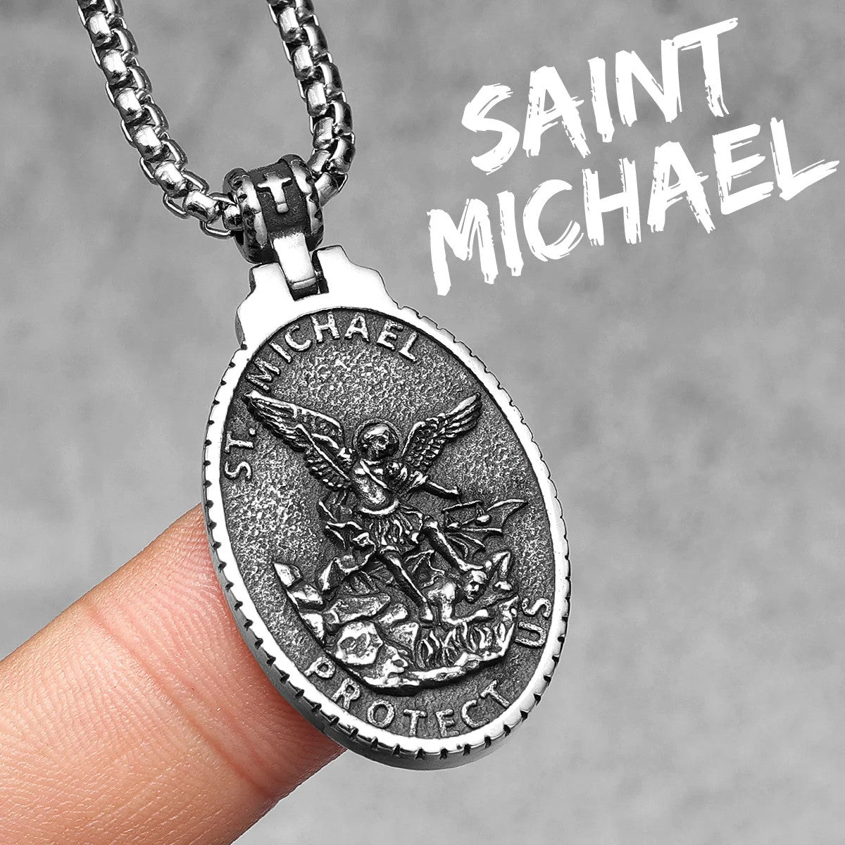 Jesus Collection ll | 14k Gold Over Solid Stainless Steel Angel Jesus Cross Pendants
