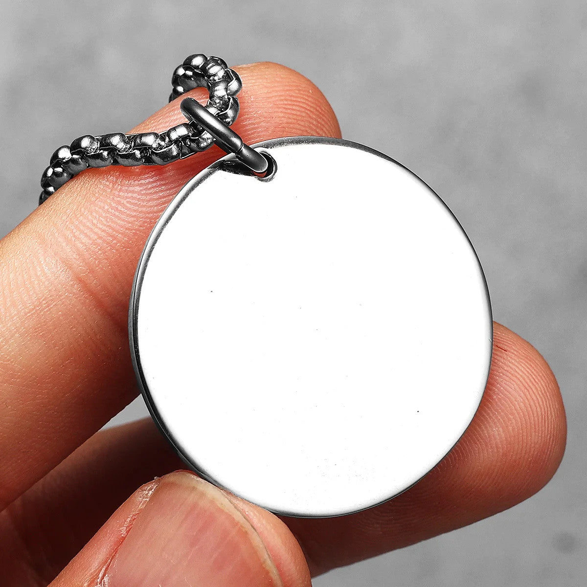 Jesus The Shepherd | Solid Stainless Steel Christian Spiritual Pendant Chain Necklace