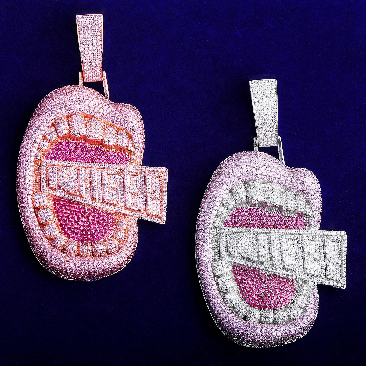 Loud Cap | VVS Diamond CZ KHEEE Meme Iced Blinged Out Hip Hop Chain Pendant