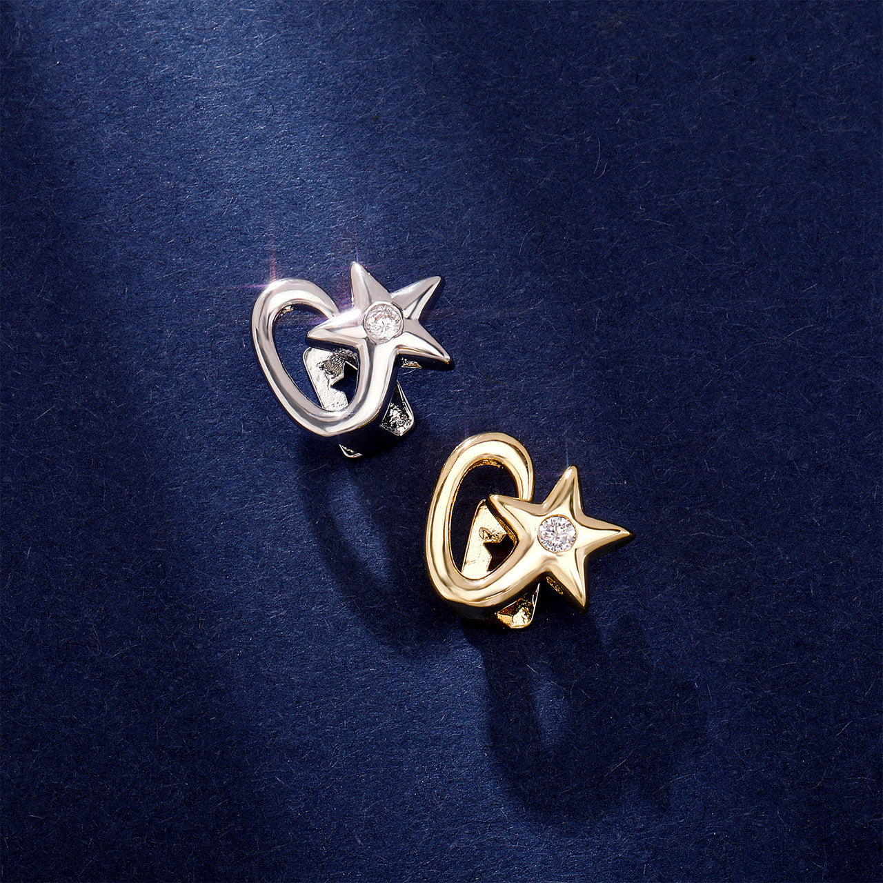 Shooting Star | VVS Diamond CZ Stone Hip Hop Mouth Tooth Teeth Bling Grillz