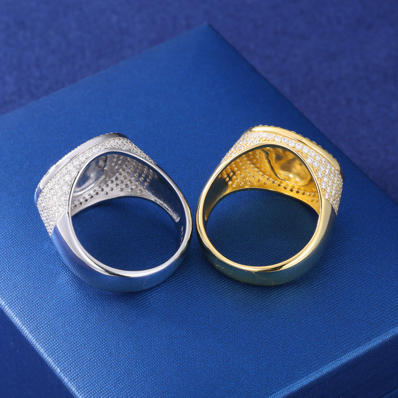 Jesus the Don | Genuine Moissanite Diamond Sterling Silver Jesus Rings