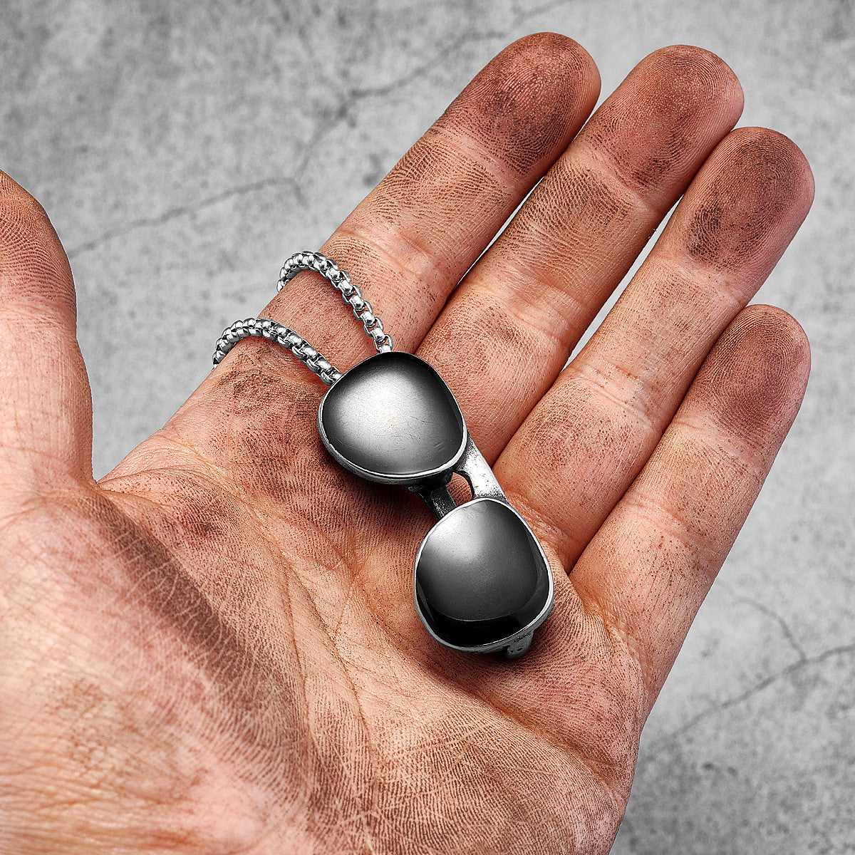 Maverick | 316L No Fade Stainless Steel Unique Designer Pendant Chain Necklace