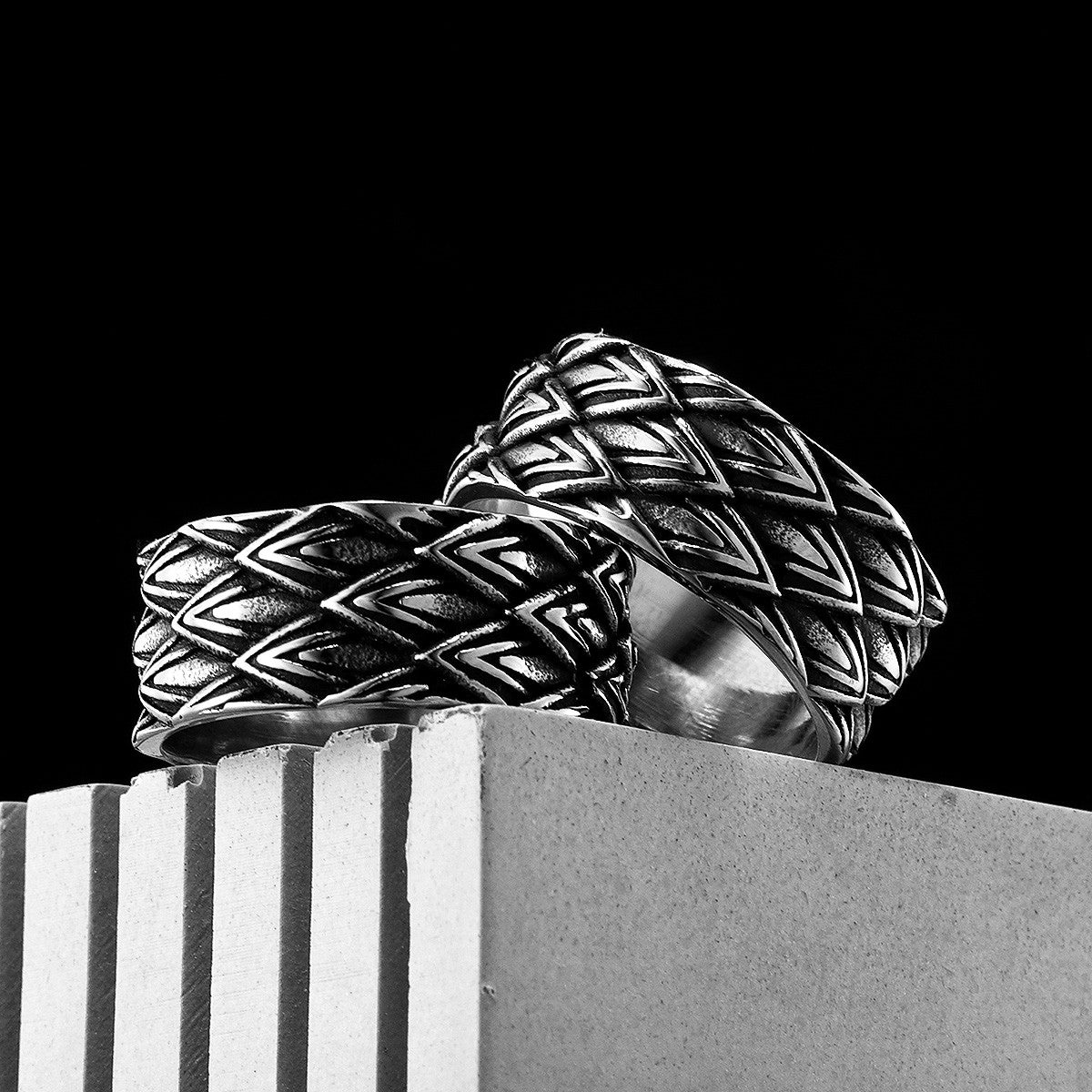 Unique Eagle Feather | 316L No Fade Stainless Steel Street Wear Men's Fashion Rings