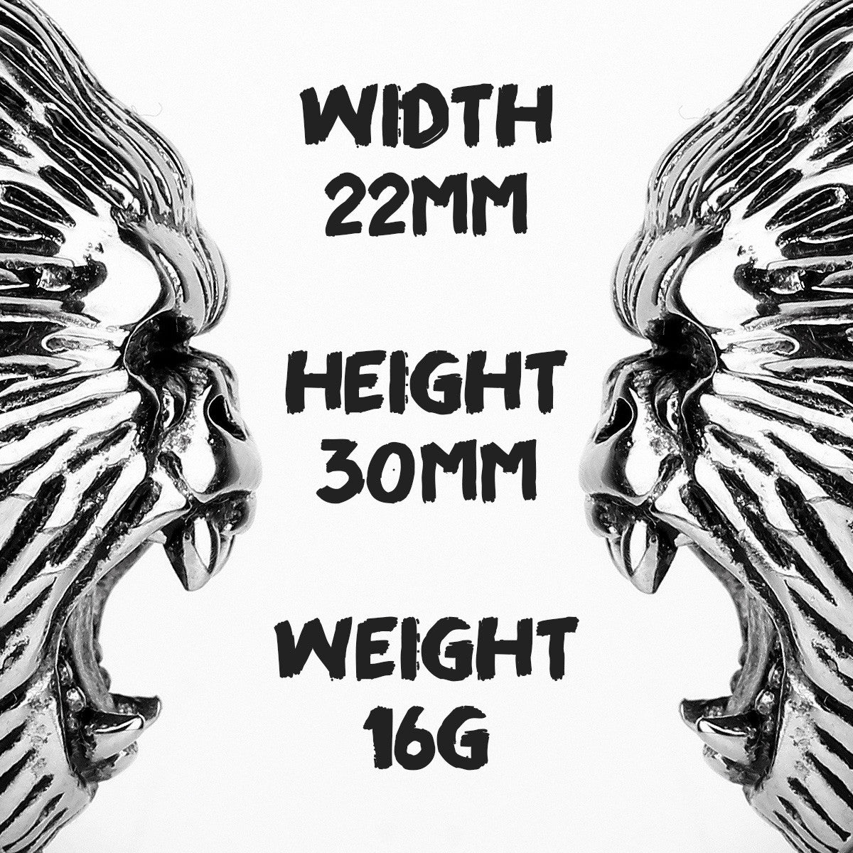 The Gorilla | 316L No Fade Stainless Steel Men Hip Hop Apeshit Streetwear Rings